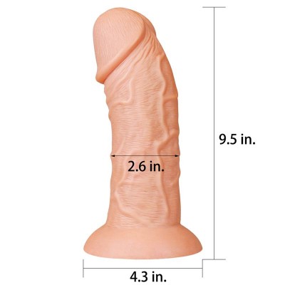 DILDO KING-SIZED CURVED...