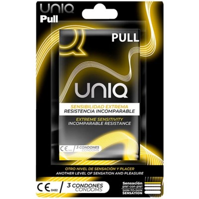 LATEX FREE CONDOMS UNIQ PULL