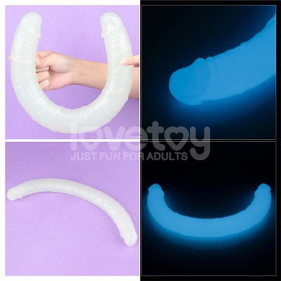 DOUBLE DILDO LOVETOY LUMINO...