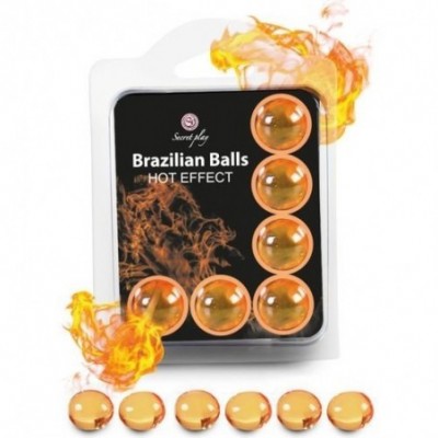 SET 6 BRAZILIAN BALLS HEAT...